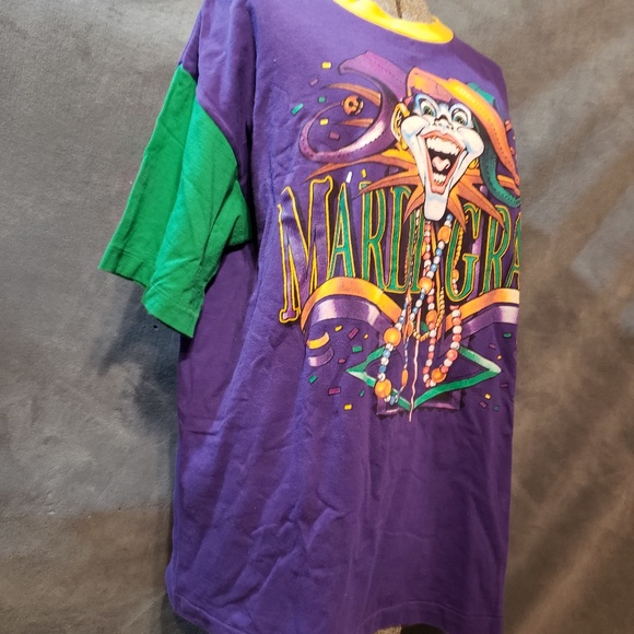 VTG Mardi Gras New Orleans single stitch t-shirt - Picture 4 of 7